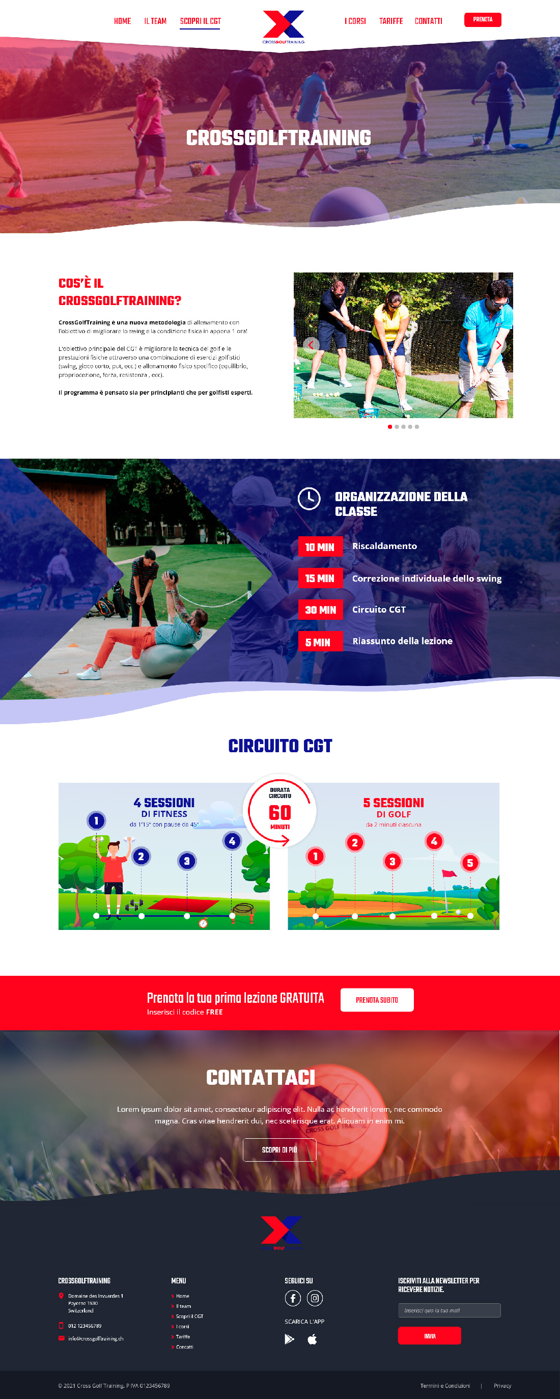 Proyecto Cross Golf Training