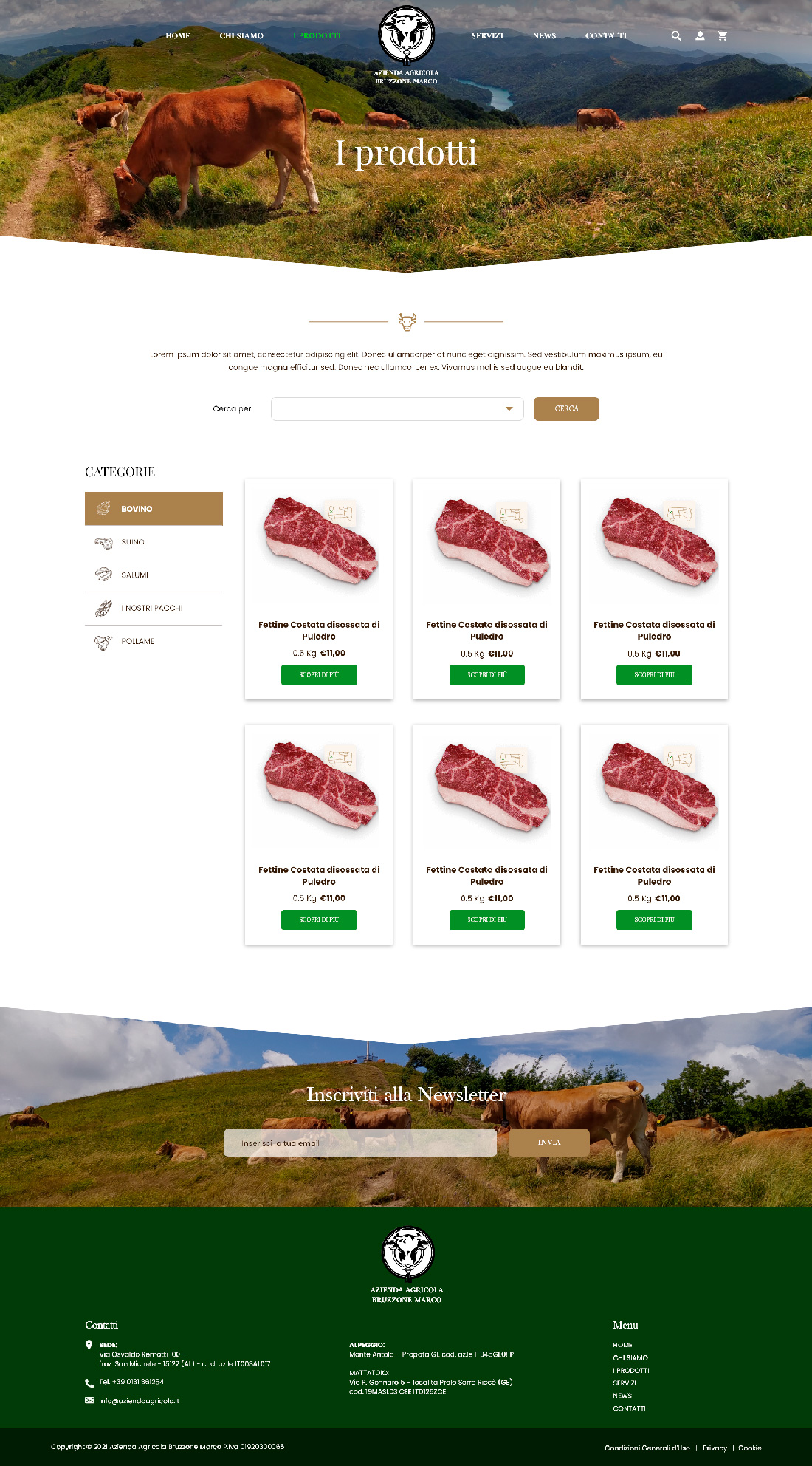 Proyecto Azienda Agricola Bruzzone Marco