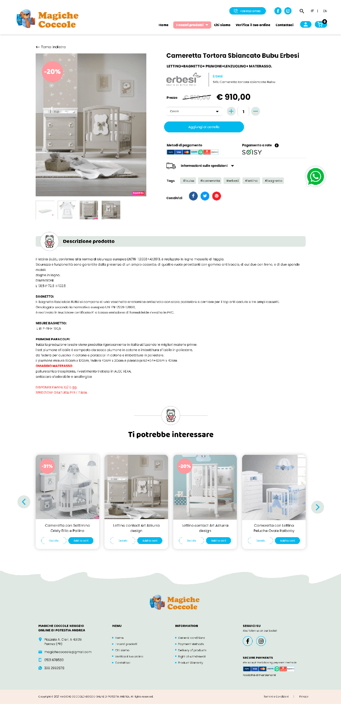 Proyecto Magiche Coccole E-Commerce