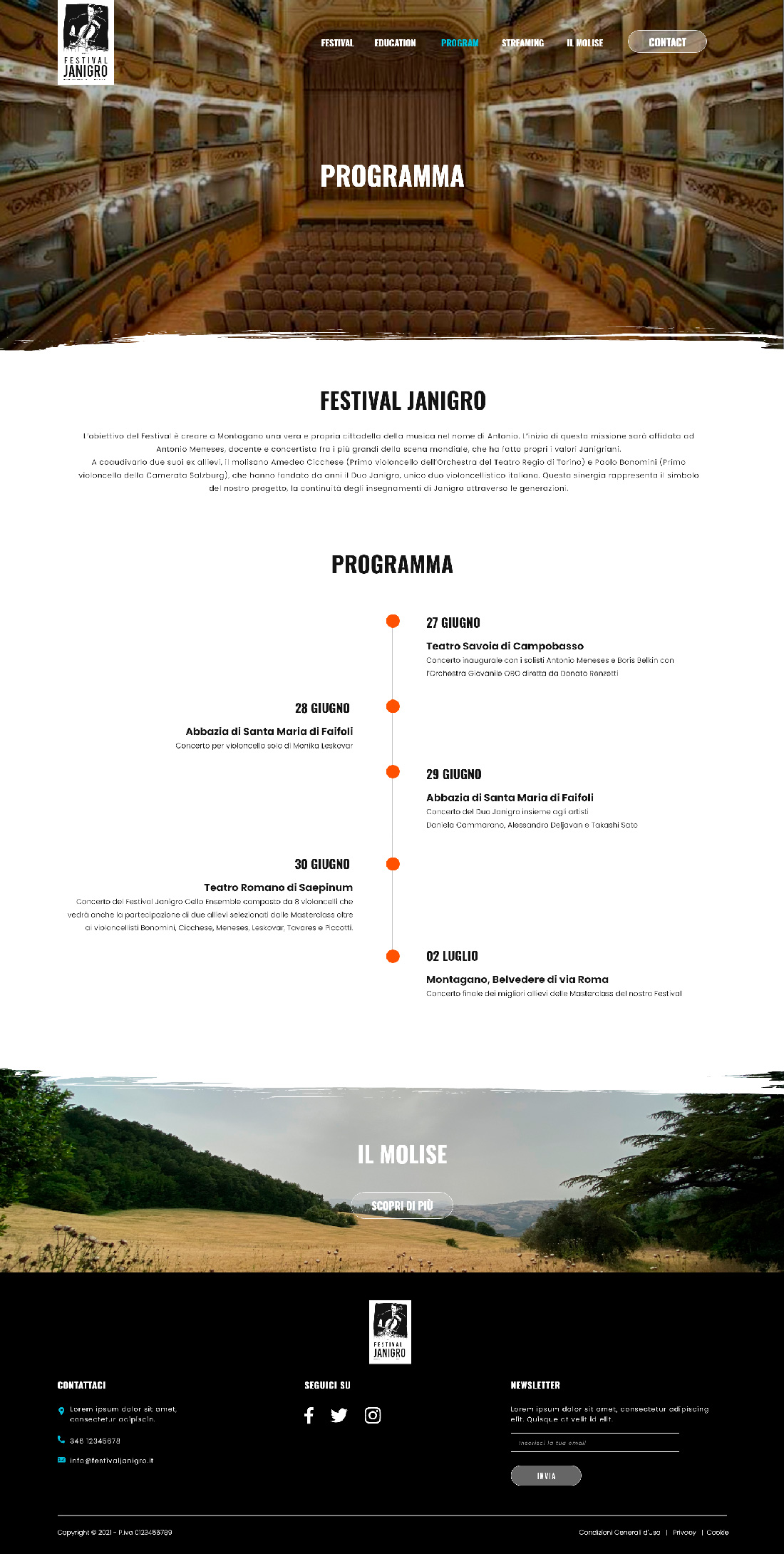 Proyecto Festival JANIGRO 2022