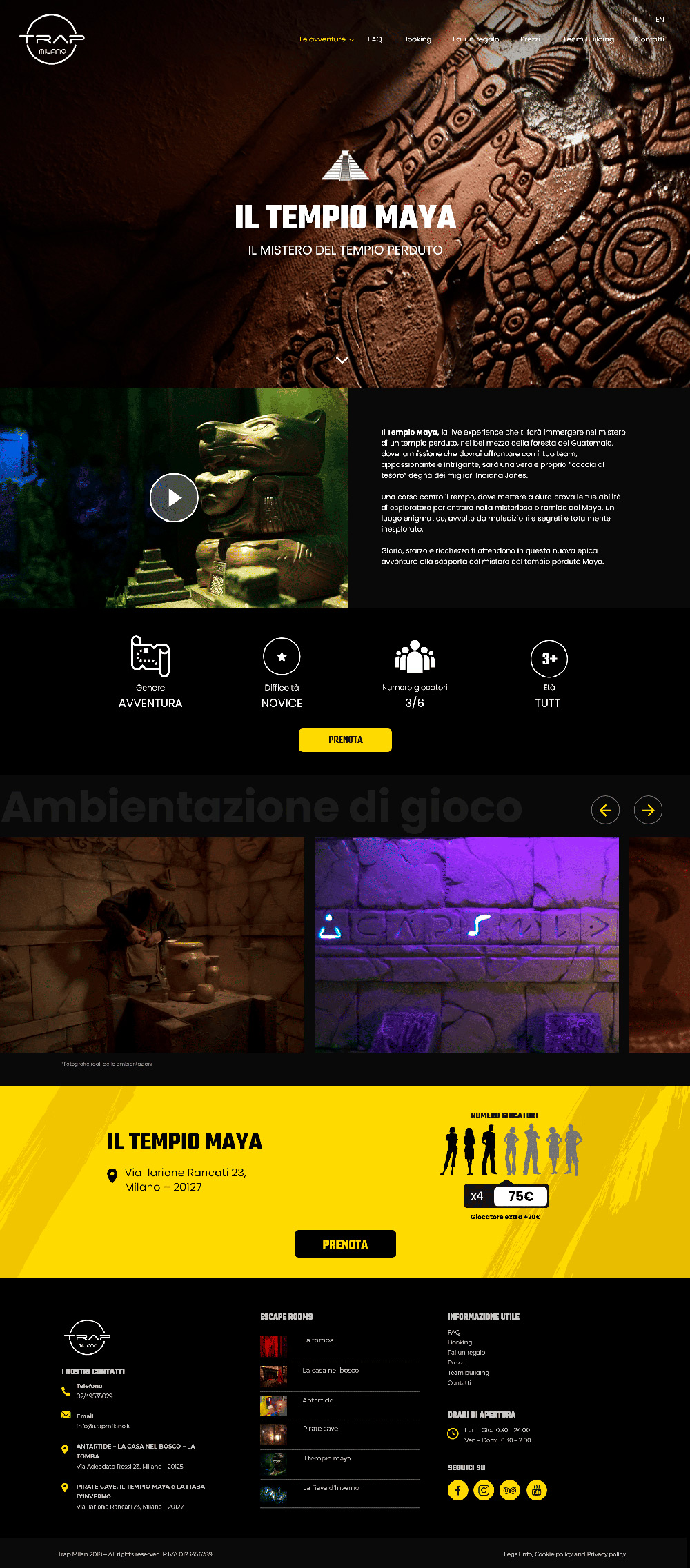 Proyecto TRAP Milano